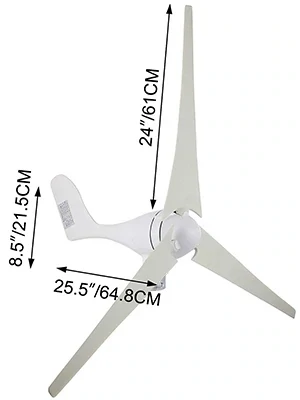 Wind Turbine Generator 300W-500W