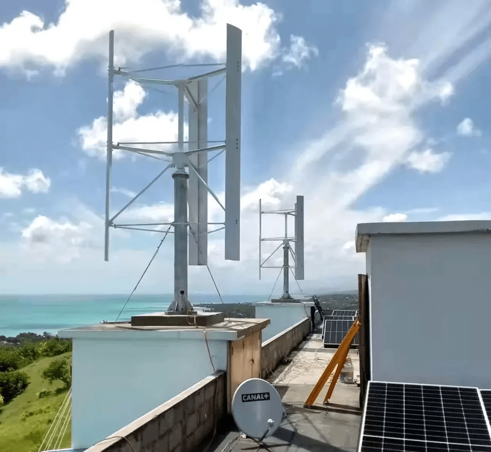 3 Blades 30KW 50KW Vertical Axis Wind Turbine Generator 48V 96V 120V 220V 380V