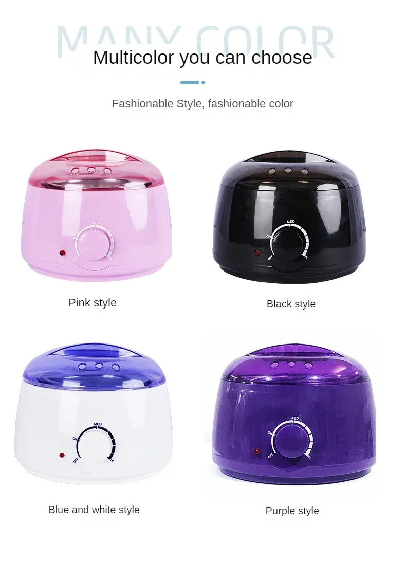 High-Quality Hair Removal Device Wax Heater: Depilatory Epilator for Melted Wax Beans, Professional Heating Device for Home Beauty Salon Use