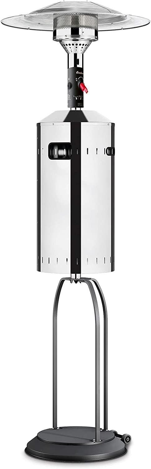Enders Elegance Gas Patio Heater, Silver
