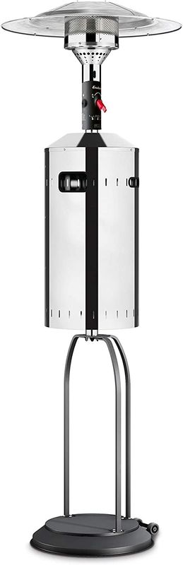 Enders Elegance Gas Patio Heater, Silver