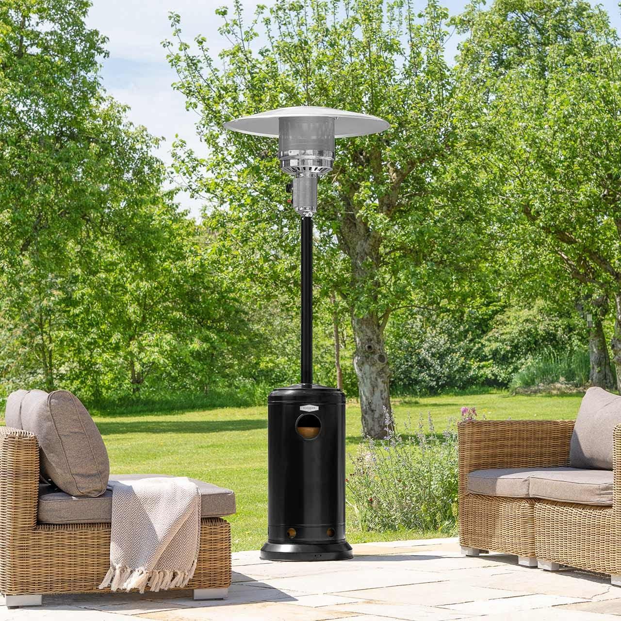 Enders Elegance Gas Patio Heater, Silver