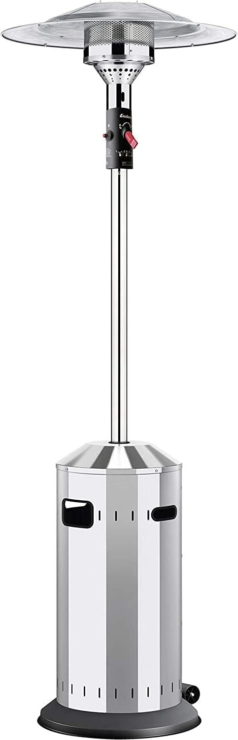 Enders Elegance Gas Patio Heater, Silver