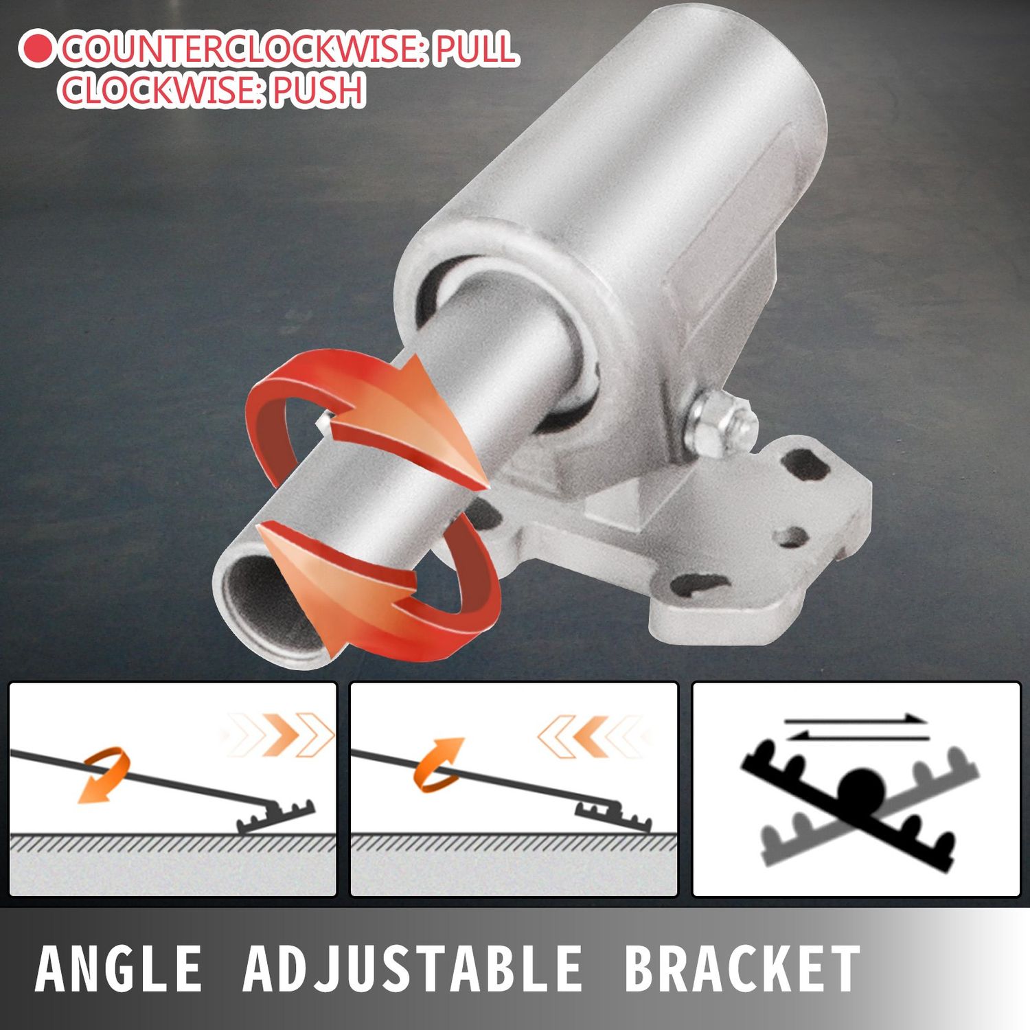 Concrete Float Tool Trowel Handle &amp; Bracket, Professional Concrete Finishing Tool, Adjustable Trowel Handle for Smooth Surface, Durable Construction Tool