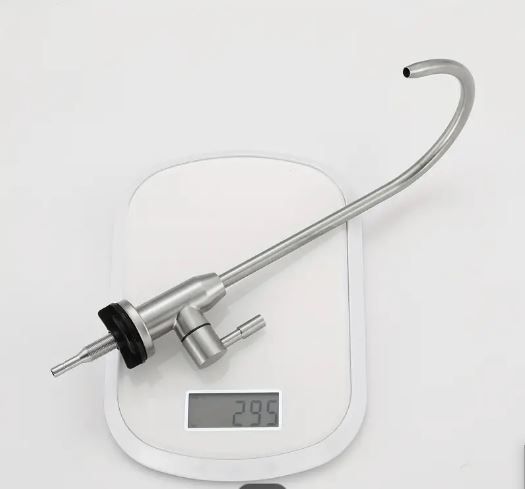 1pc Stainless Steel 304 Drinking Water Faucet for Kitchen Sink - Reverse Osmosis or Water Filtration System