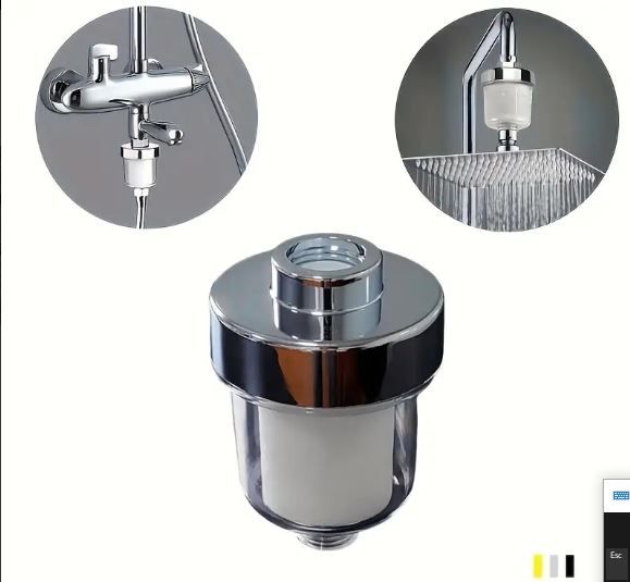 1pc High Output Water Purifier Kits, Universal Faucet Filter For Bathroom Shower, Household Front Filters PP-Cotton Element, Bathroom Accessories