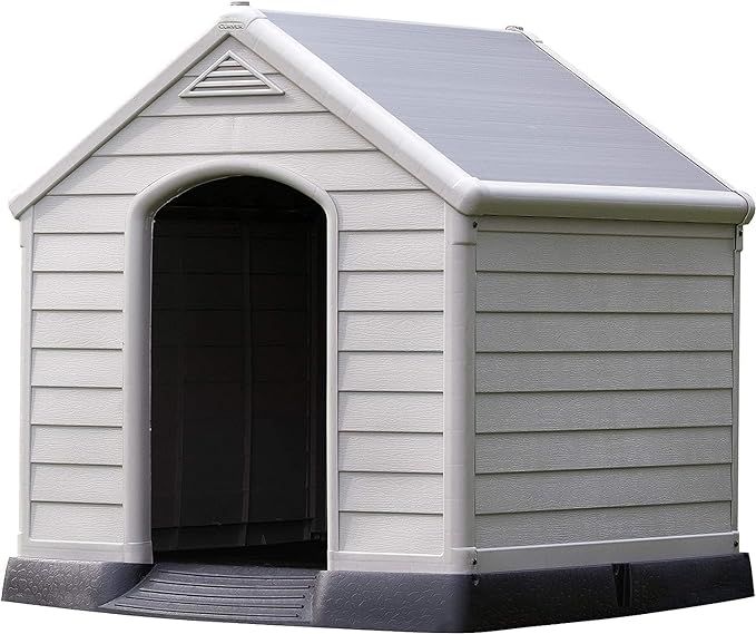 Heavy Duty Plastic Rust-Free Indoor and Outdoor Animal Pet Safe House Shed, Durable and Weather-Resistant Shelter for Pets and Small Animals