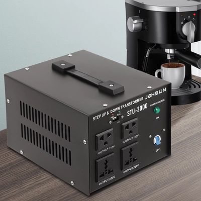 3000W Voltage Converter Transformer - Heavy Duty Step-Up/Step-Down Power Converter for 240V to 110V and 110V to 240V - Ideal for US to UK and International Power Conversion - Reliable Transformer