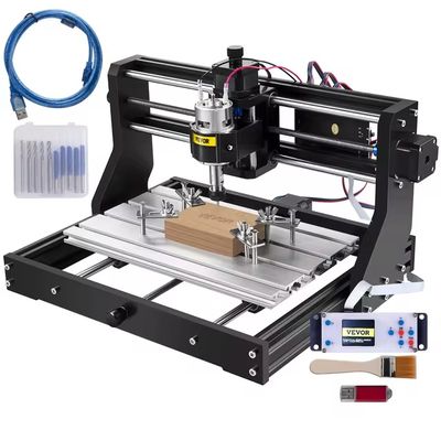 CNC 3018 Router Kit with Laser Engraver – GRBL Control, Adjustable Speed, High-Precision for Wood, Plastic, Soft Metals, and Acrylic, Easy Assembly, Versatile