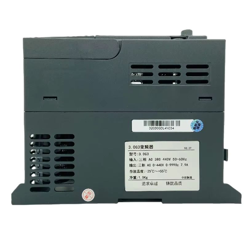 7.5 kW 3-Phase 320V Input to 3-Phase 440V Output Inverter Motor Speed Controller - Economical VFD Frequency Converter for Precise Motor Control, Enhanced Efficiency, and Reliable Performance