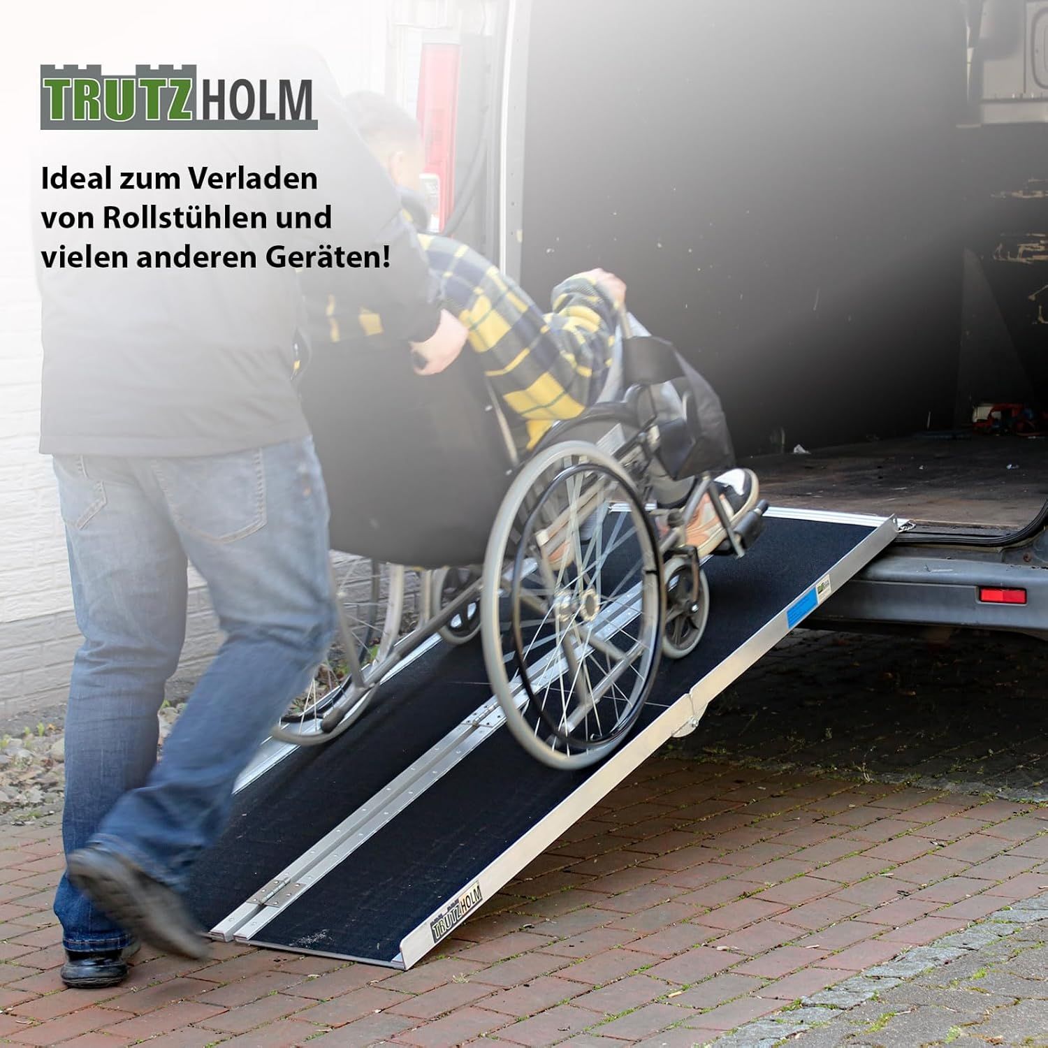 Multi-Purpose Aluminium Mobility Assistance Ramp