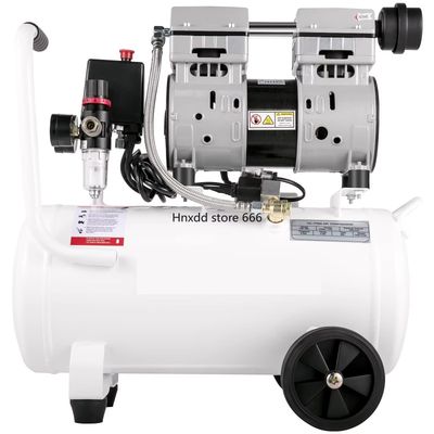 9L Silent Oil-Free Dental Medical Air Compressor - 550W Ultra-Quiet Precision Equipment for Clinics, Labs, and Medical Applications, Ensuring Reliable Performance and Clean Air Supply