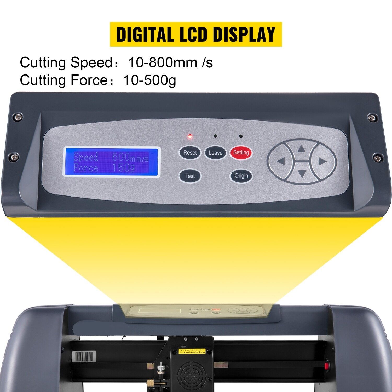 14-Inch Vinyl Cutting Plotter Printer – Adjustable Force and Speed for Precision Sign Making