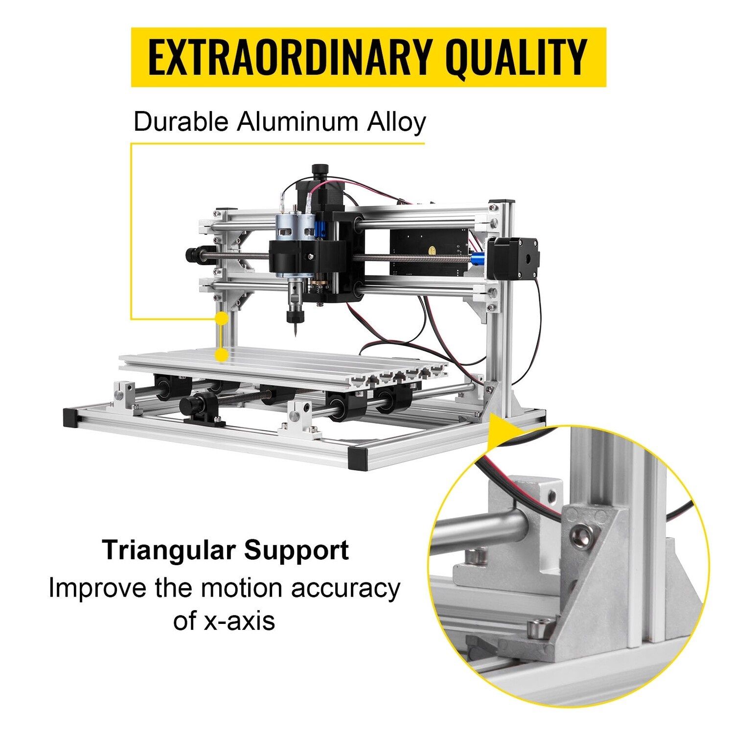 3-Axis 3018 GRBL Control CNC Router Engraving Machine - High-Precision Cutting and Engraving for Wood, PVC, and Injection Molding - Ideal for DIY and Hobby Projects