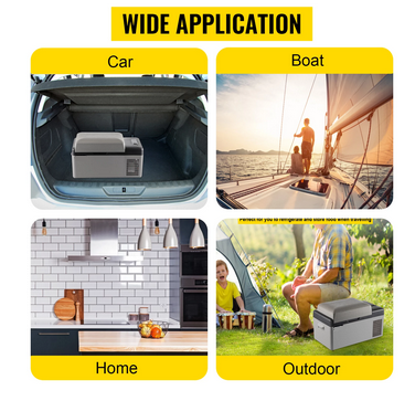 Mini Car Refrigerator Fridge Freezer 35L