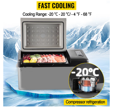 Mini Car Refrigerator Fridge Freezer 35L