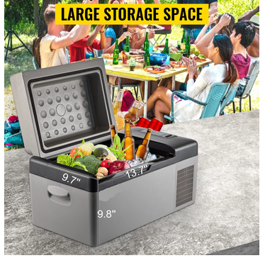Mini Car Refrigerator Fridge Freezer 35L