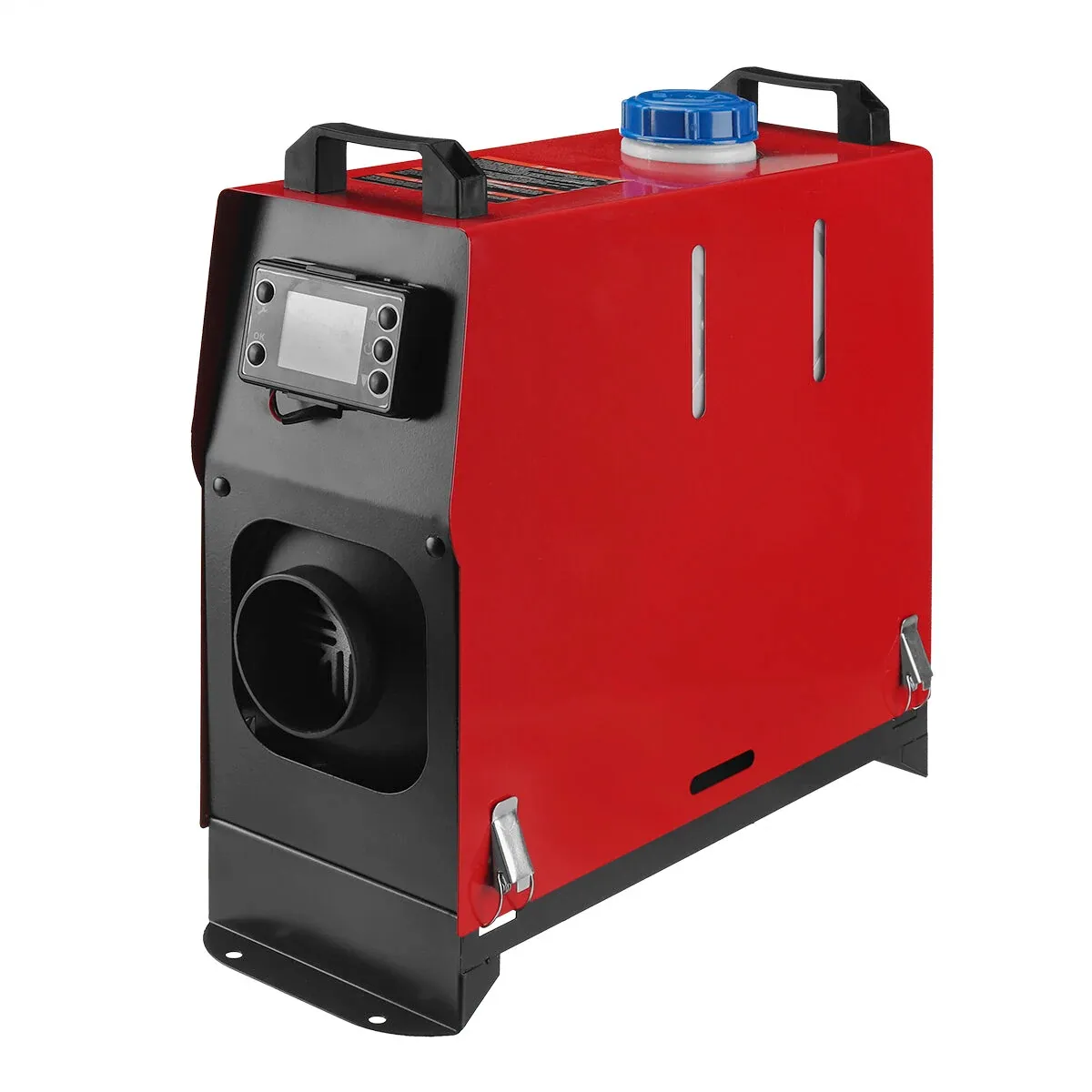 12V Diesel Air Heater with LCD Switch and Remote Control – 1 Air Outlet for RV, Truck, Bus, Car, SUV, and Caravan
