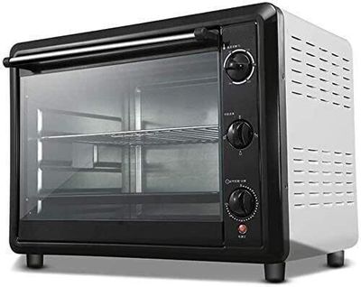 60L Oven with Adjustable Temperature Control - Features a 120-Minute Timer and Four-Layer Design for Versatile Cooking and Baking