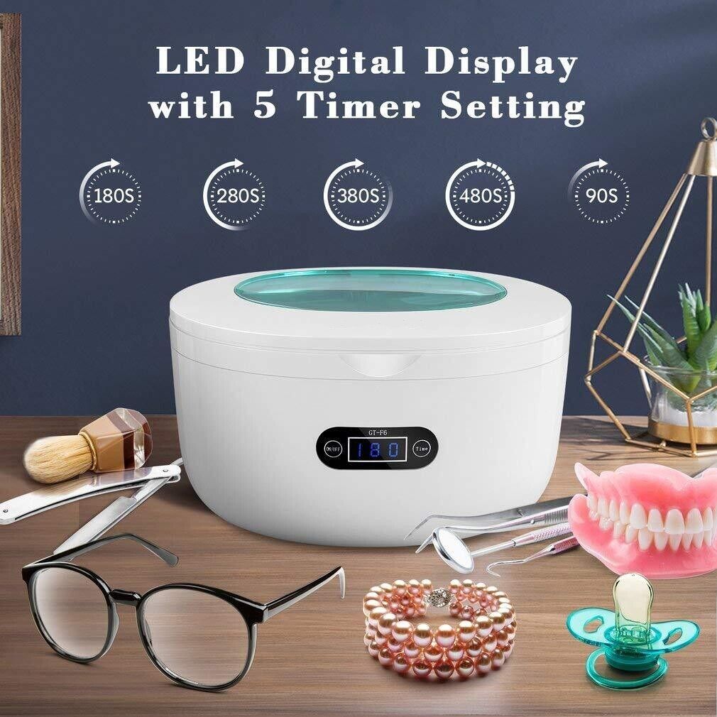 750ml Washing Machine Ultrasonic Cleaner - Compact and Effective Cleaner for Deep Cleaning and Maintenance of Washing Machines