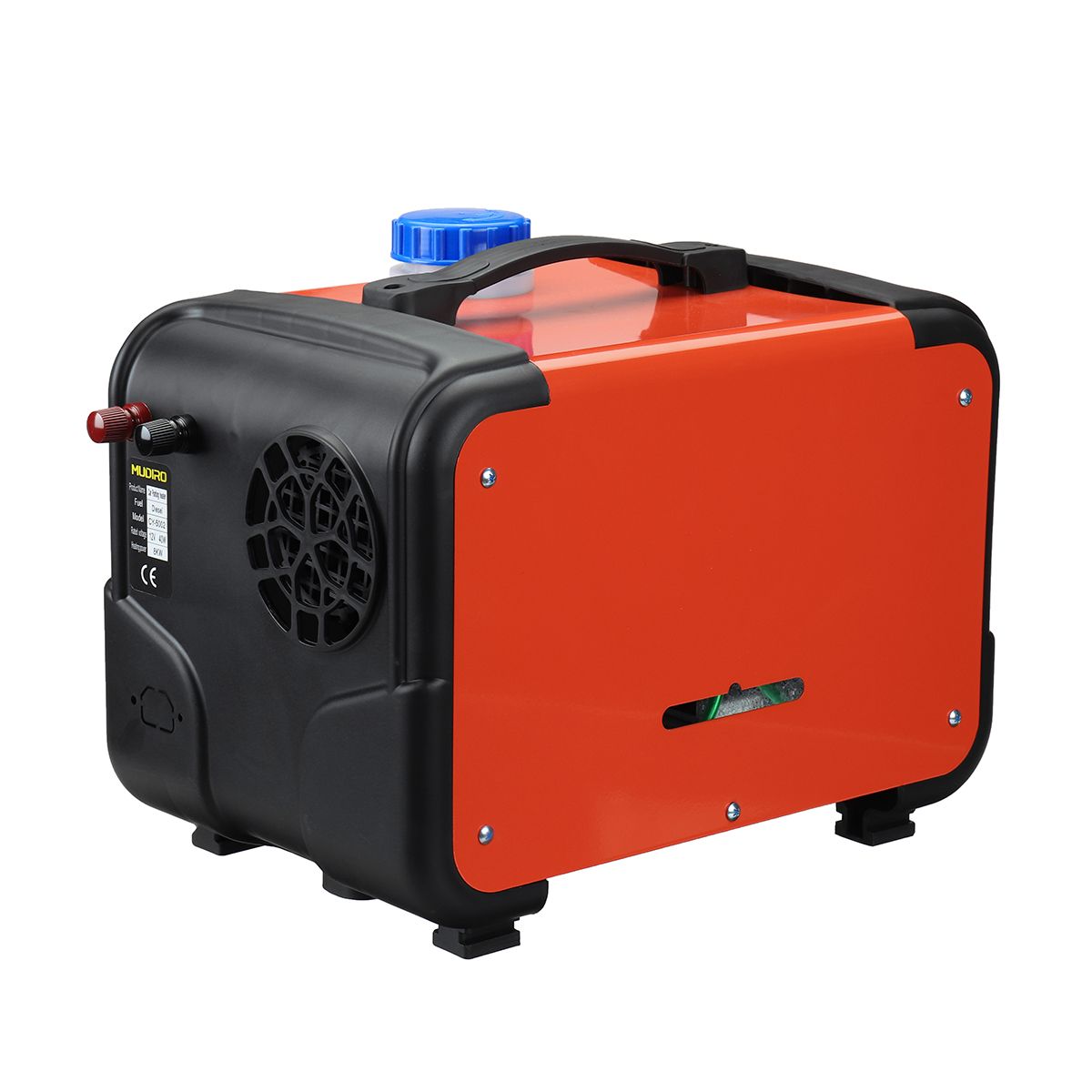 5-8KW 12V Air Diesel Heater with Remote Control and Silencer - Full Portable Kit for Powerful and Efficient Heating in Cars, Trucks, RVs, and Vans, Easy Installation and Durable Design
