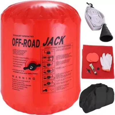 Vehicle Exhaust Air Jack | Heavy-Duty Inflatable Car Jack for Off-Road Recovery