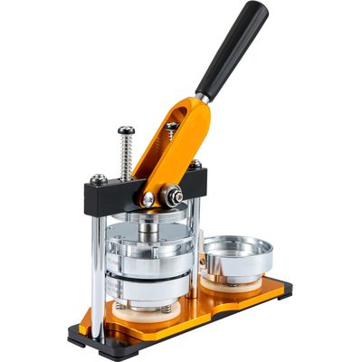 500pcs Button Parts &amp; Circle Cutter &amp; Magic Book Button Maker Machine, 75 mm (3 inch) Badge Punch Press Kit, Children DIY Gifts Pin Maker