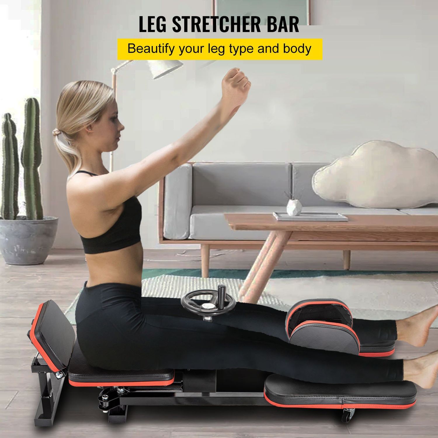 Leg &amp; Buttocks Exerciser – Adjustable Home Fitness Equipment for Slimming and Toning (150kg Max Weight)