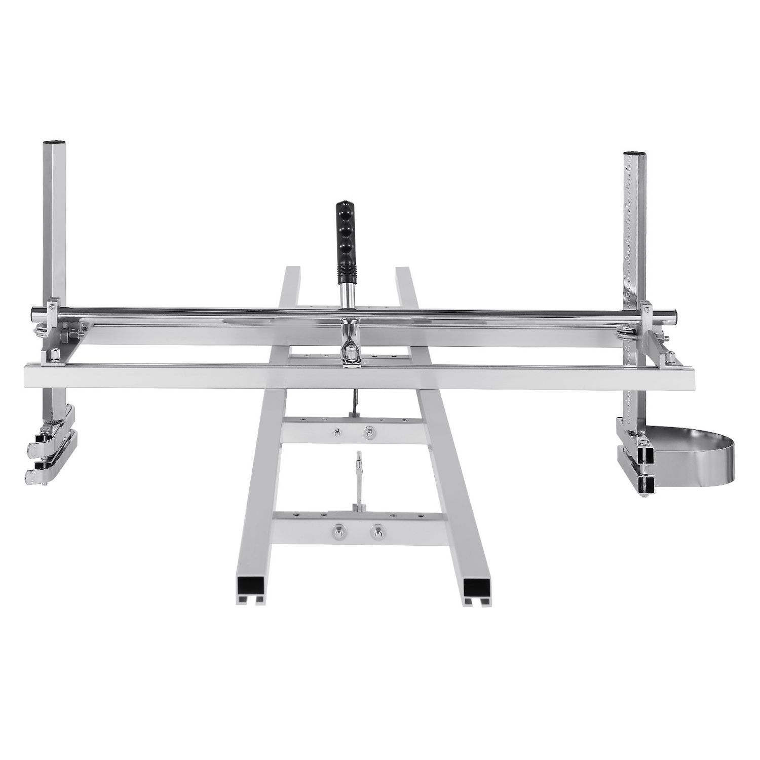 Chainsaw Mill and Rail Mill Guide System, Portable Sawmill 14&quot;-36&quot; Guide Bar, 9ft Aluminum Saw Milling Rail Guide with Chainsaw Planking Mill for Woodworkers and Carpenters