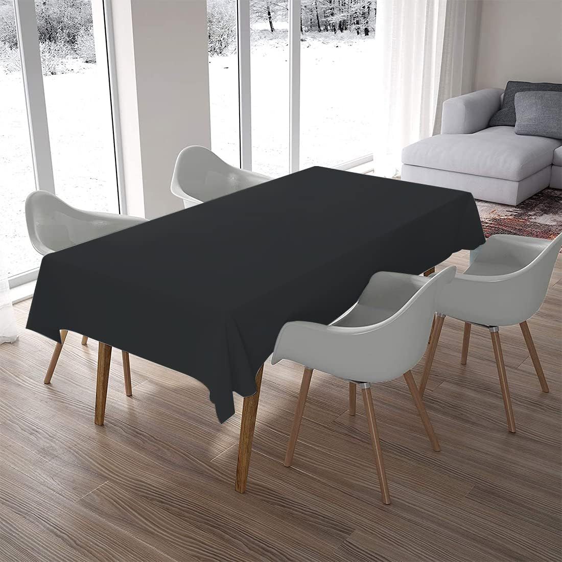 10 Pack Tablecloths Disposable Table Covers Parties Table Clothes Skirt Wipeable Plastic Tablecloth Waterproof Party Tablecloths for Indoor or Outdoor Birthdays Weddings Christmas
