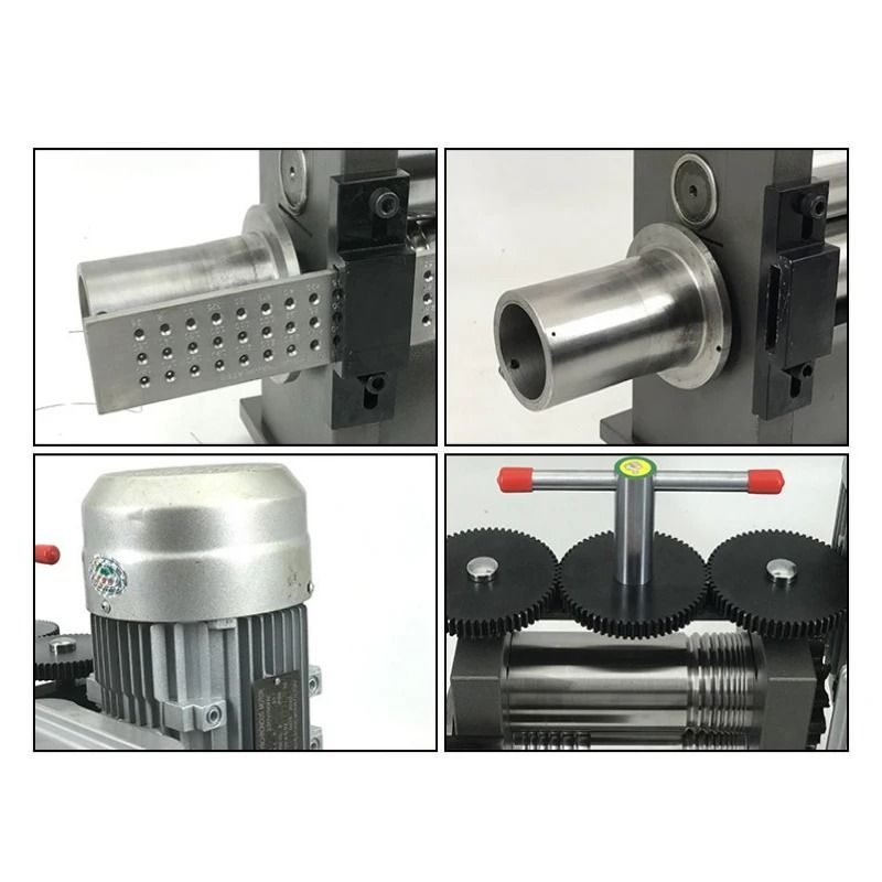 370W/750W Electric Jewelry Rolling Mill Machine, 120mm Flat Roller Width, 220V Gold Silver Wire Sheet Pressing Tool with Wire Collection – Jewelry DIY Tool for Metal Forming &amp; Tabletting
