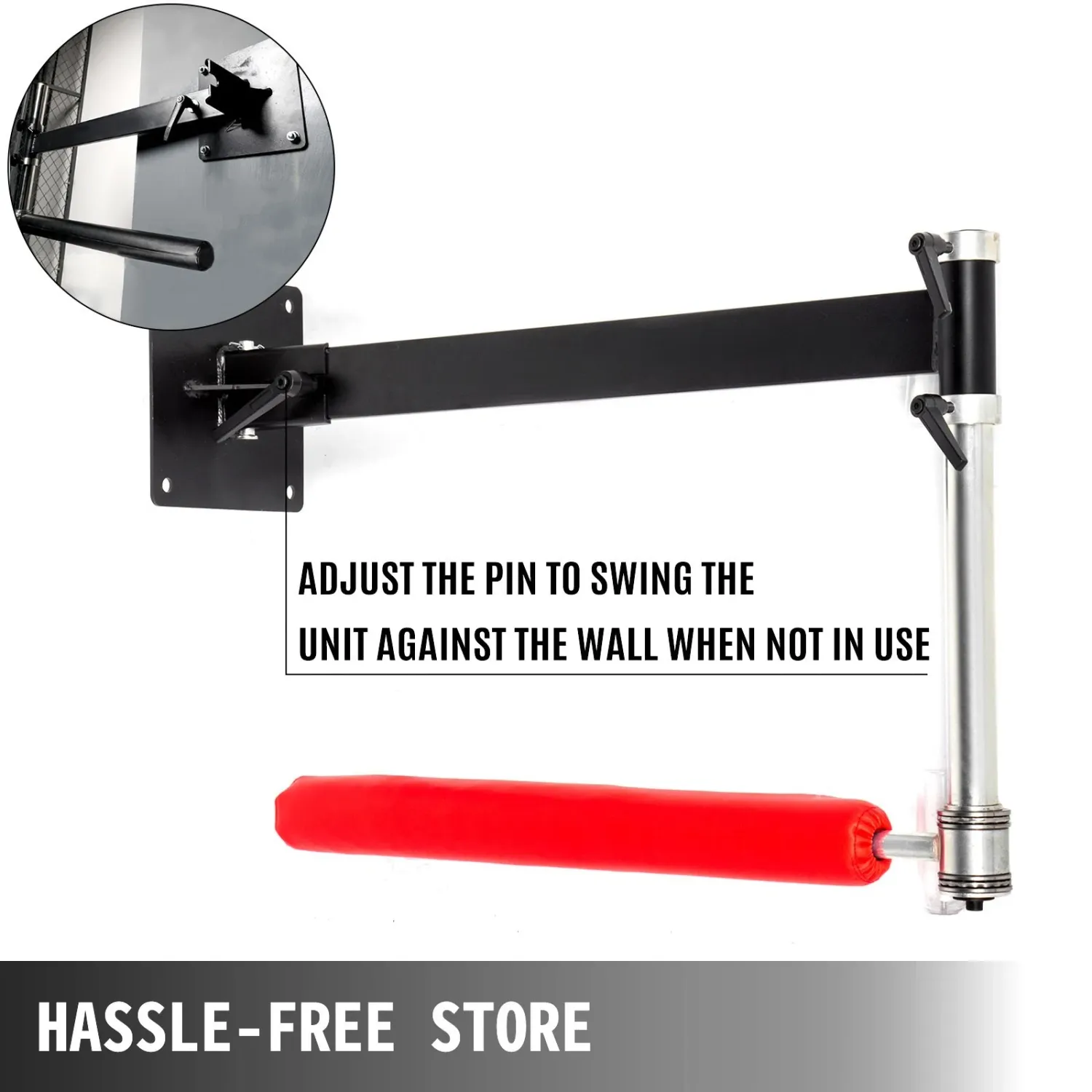 Boxing Spinning Bar Wall Mount Boxing Bar Reflex Punching Bar Eye Coordination