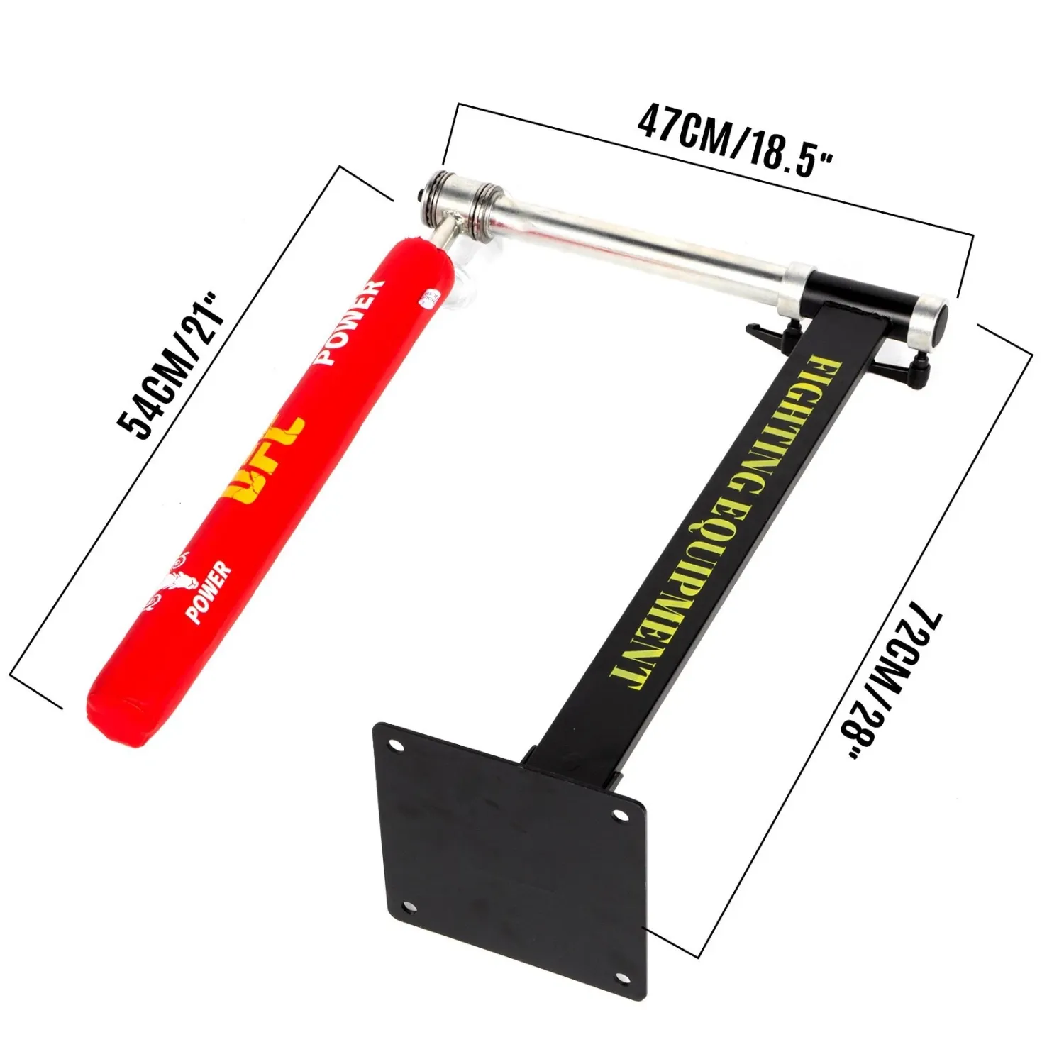 Boxing Spinning Bar Wall Mount Boxing Bar Reflex Punching Bar Eye Coordination