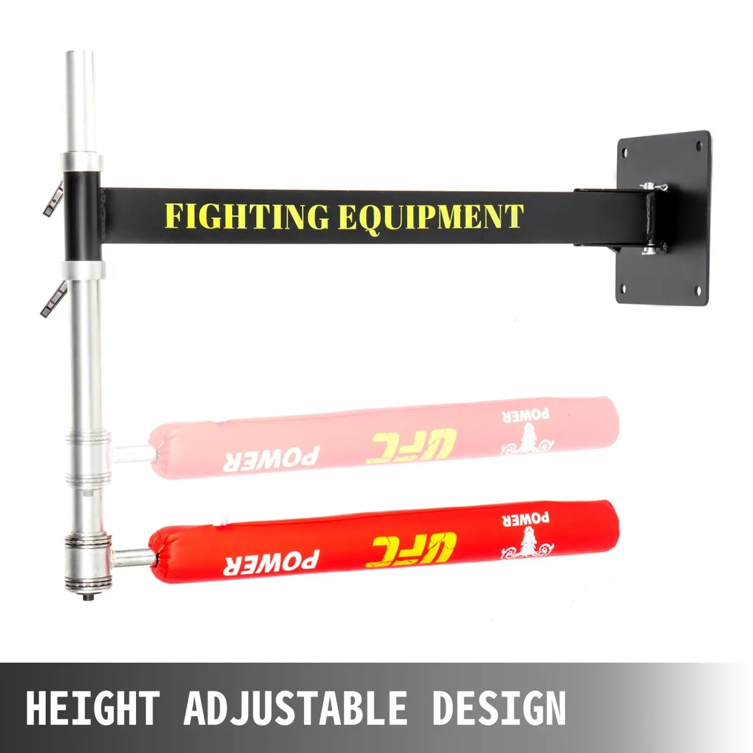 Boxing Spinning Bar Wall Mount Boxing Bar Reflex Punching Bar Eye Coordination