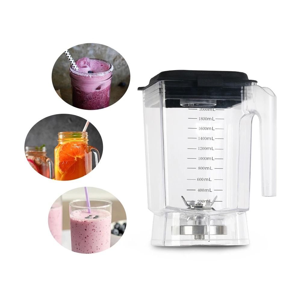 2L Jar Assembly Blender Cup For Blender Stainless Steel Blade Sutiable