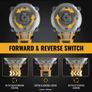 Brushless Cordless Impact Wrench with 4.0Ah 4000mAh Battery, 6 Sockets &amp; 13mm Collet - Ergonomic Electric Nutrunner for Car Repair