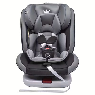 Baby Car Seat Child Seat 360° Rotatable Group (9-36 kg/ 0-12 year) 5-point Safety Belt, Black