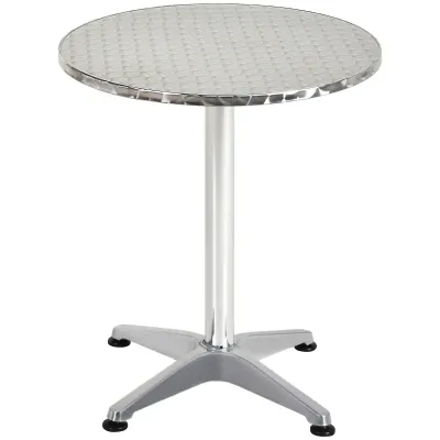 Aluminium Standing Table – Height Adjustable for Ergonomic Workspace and Office Use