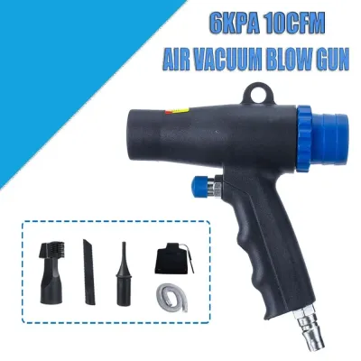 2-in-1 Air Compressor Pneumatic Vacuum Cleaner &amp; Suction Gun Kit – Dual Function