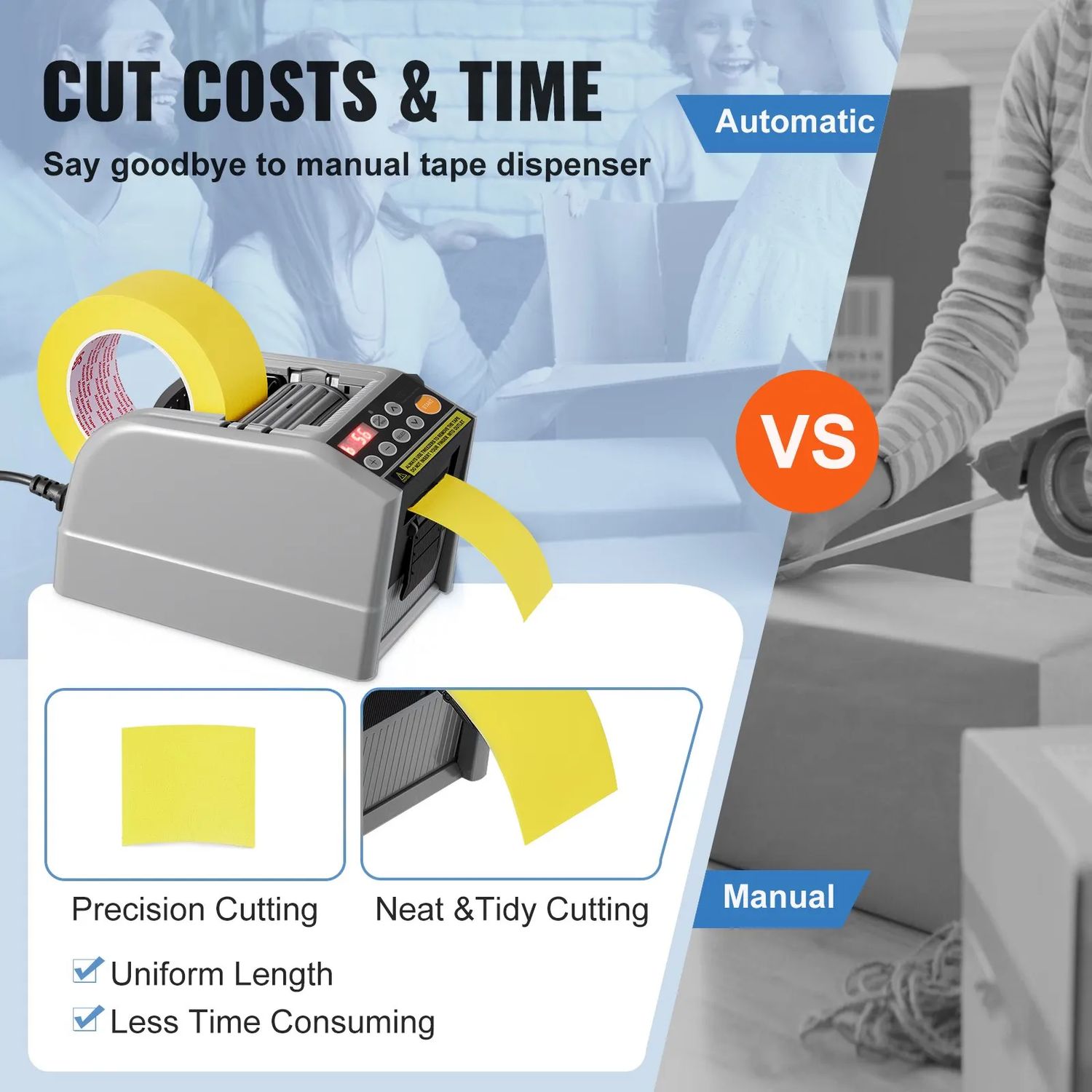 Automatic Tape Cutting &amp; Dispensing Machine