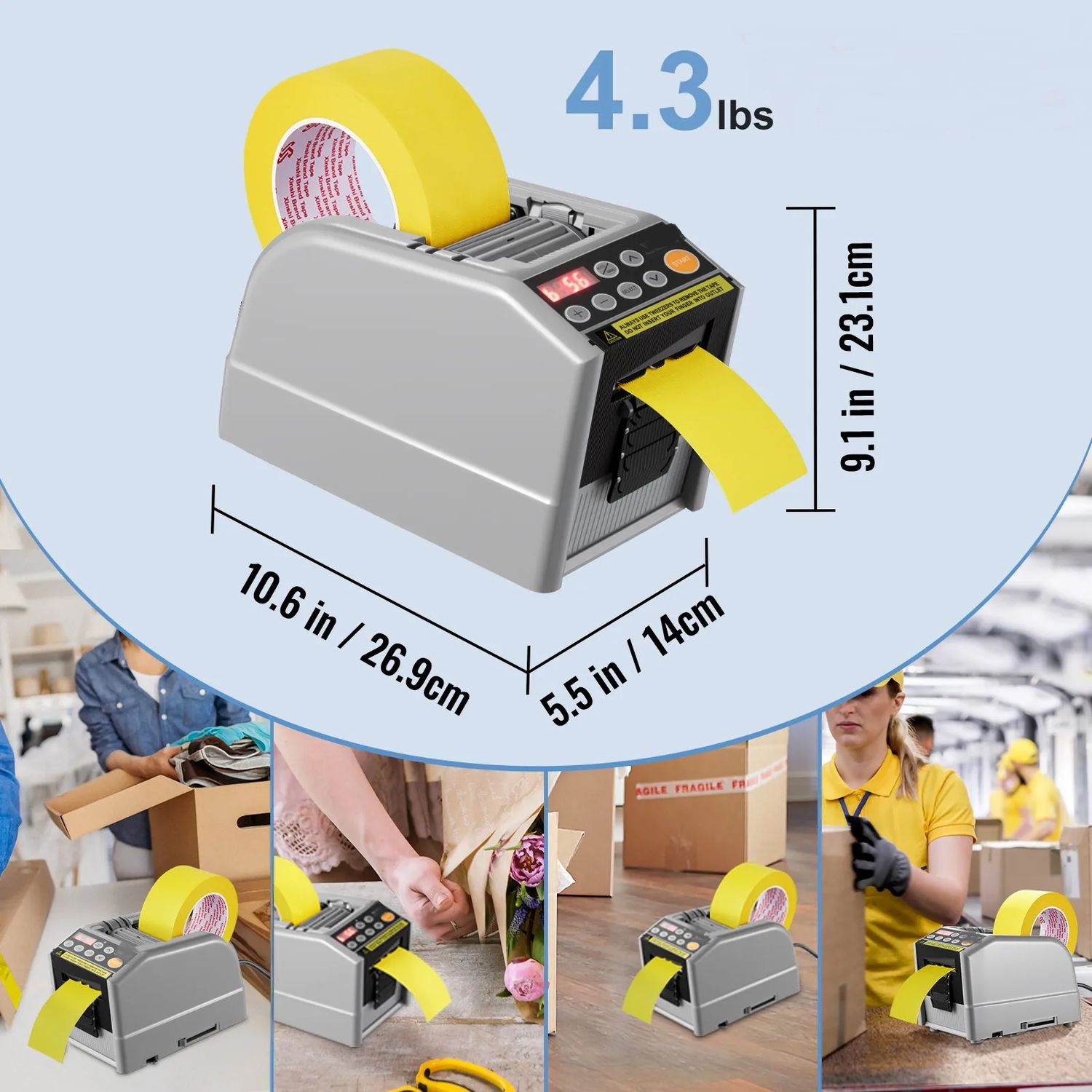 Automatic Tape Cutting &amp; Dispensing Machine