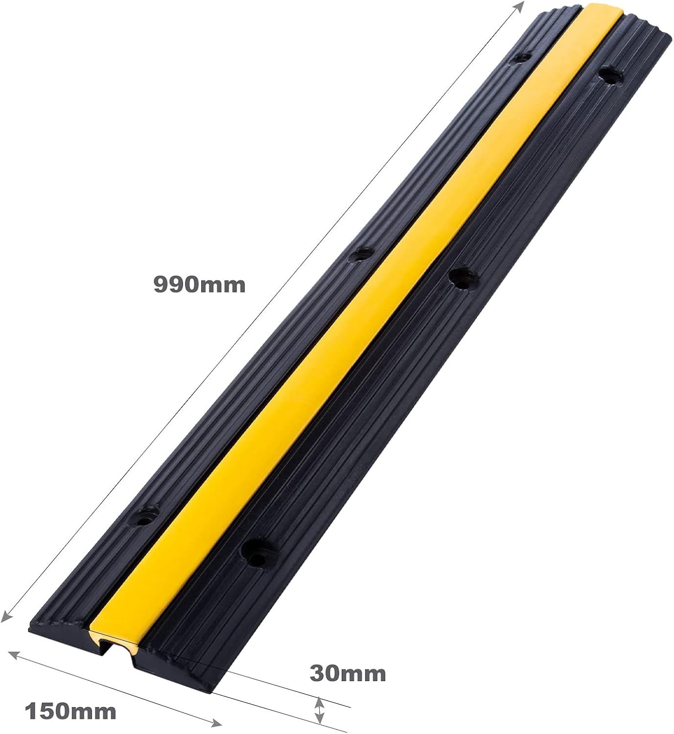 Floor Cable Protector 99x15cm Rubber Cover