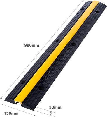 Floor Cable Protector 99x15cm Rubber Cover