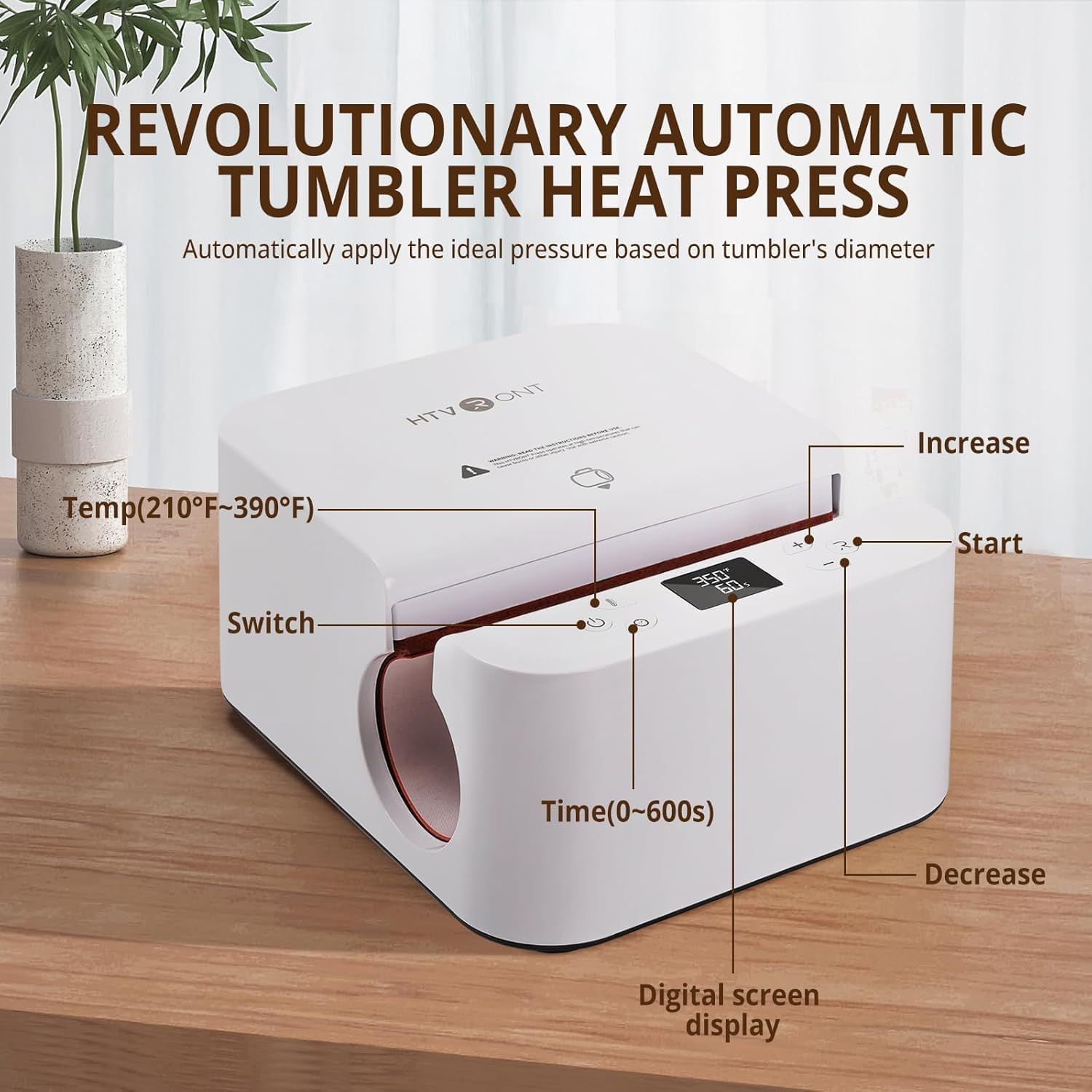 Automatic Mug Press Heat Press Machine for Sublimation Mugs Tumblers &amp; Cups