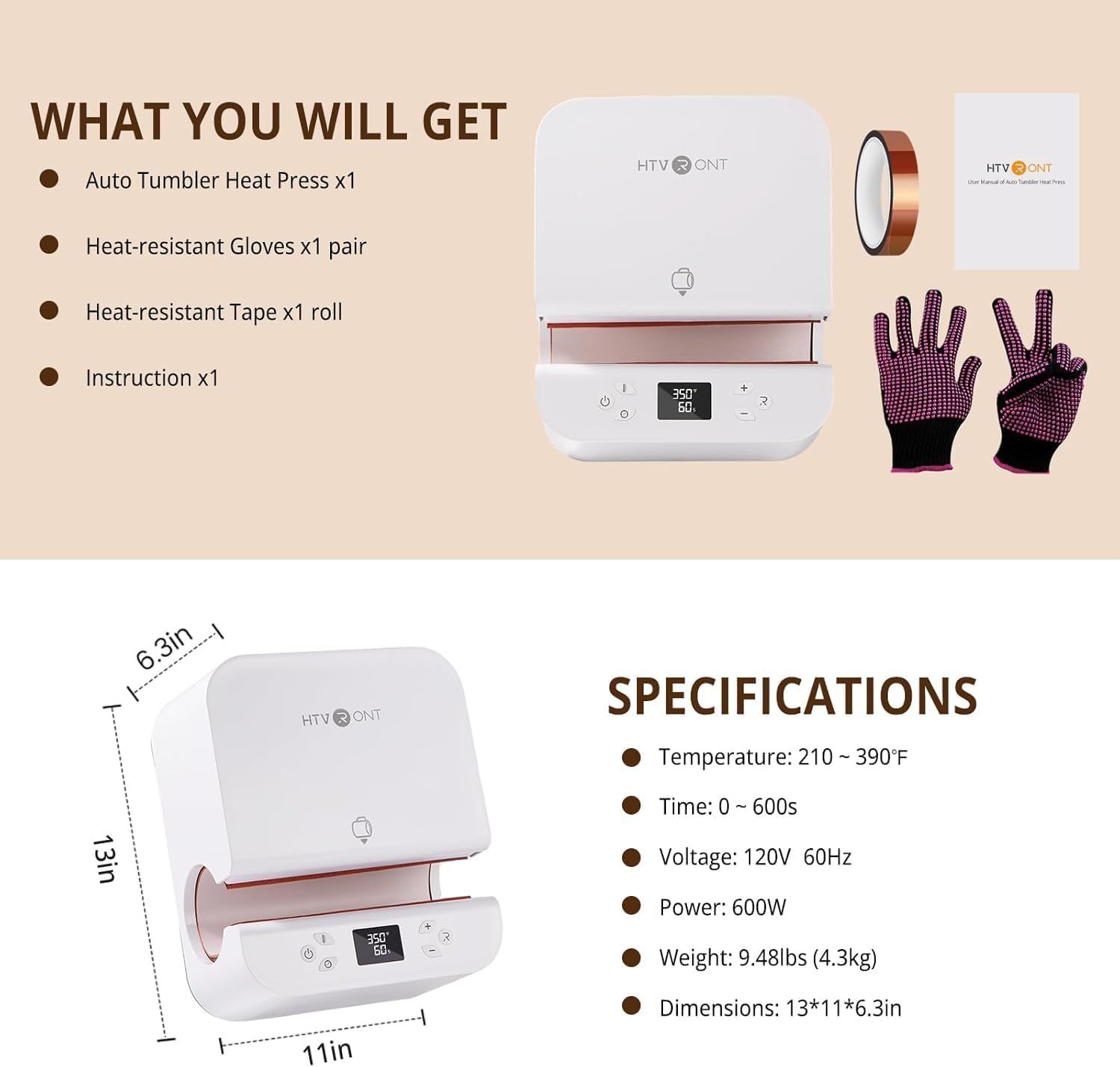 Automatic Mug Press Heat Press Machine for Sublimation Mugs Tumblers &amp; Cups