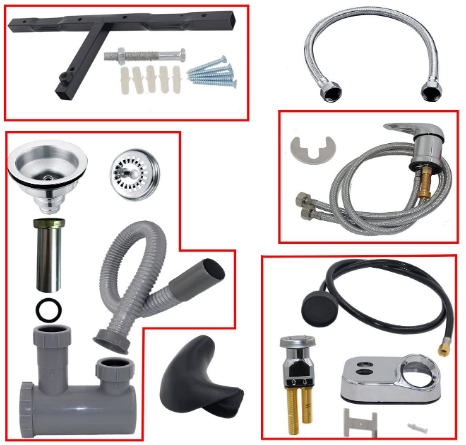 Wall mounting Hairdressing Wash Hair Bowl Sink