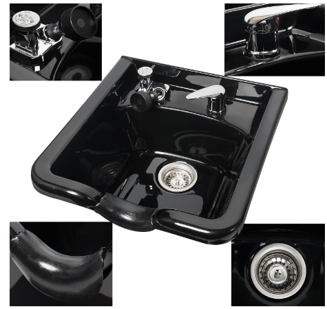 Wall mounting Hairdressing Wash Hair Bowl Sink