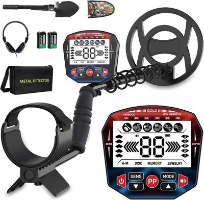 Professional Metal Detector– IP68 Waterproof Treasure Hunting