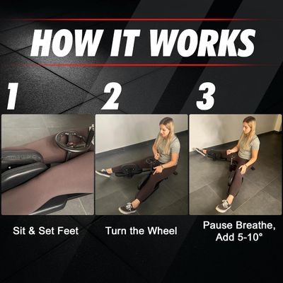 Leg Stretcher Machine 180° Split Trainer 150KG