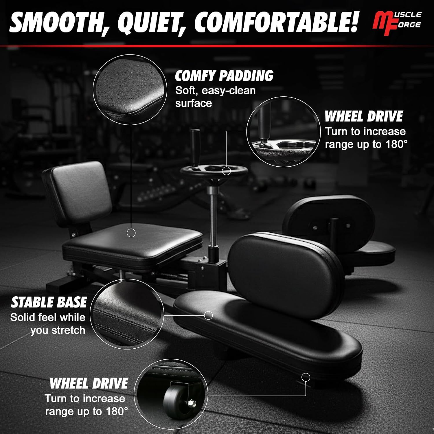 Leg Stretcher Machine 180° Split Trainer 150KG
